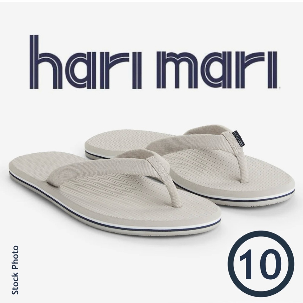Hari Mari Dunes Waterproof Boat Safe Flip Flops in Cloud (10) - Picture 14 of 17